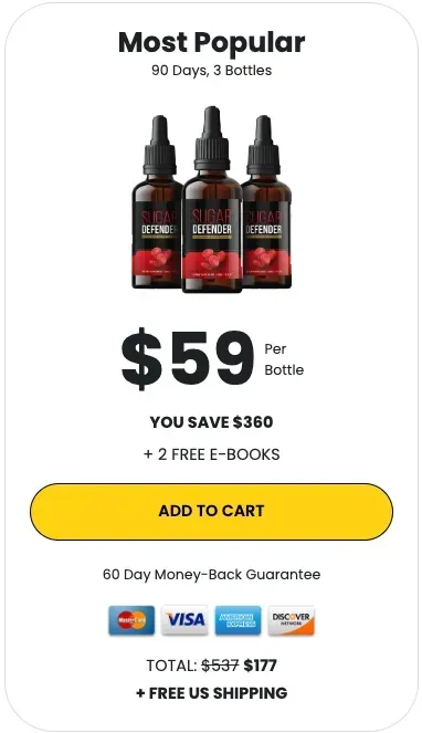 Buy sugardefender 3 Bottle